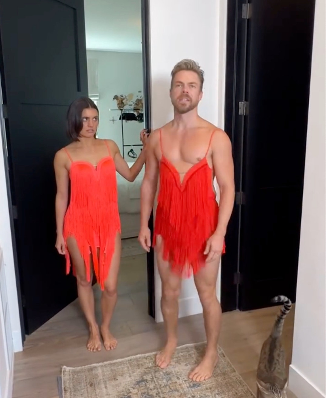 Derek Hough vs. Hayley Erbert -- Who Wore It Better Edition