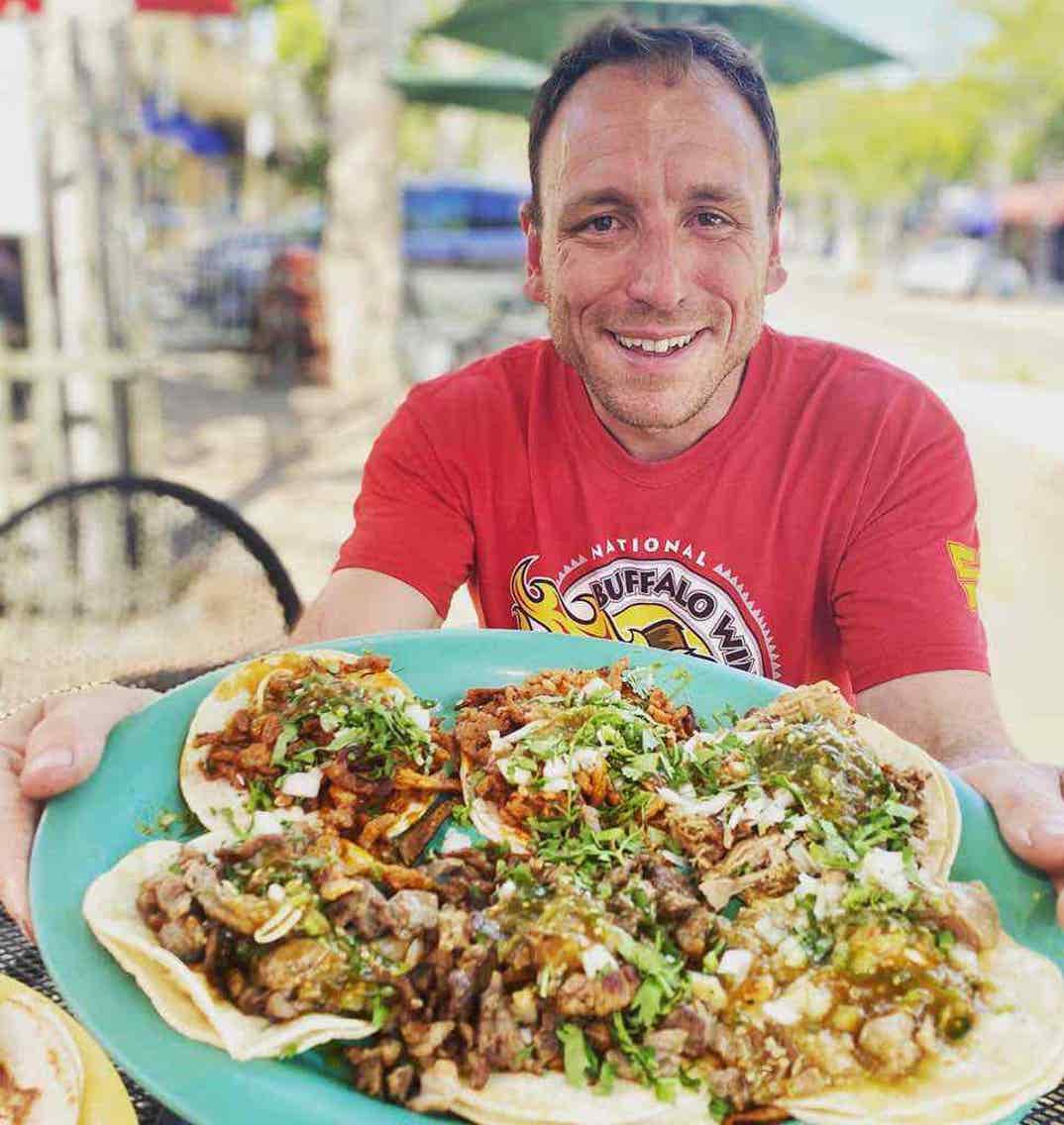 Joey Chestnut Food Photos 1