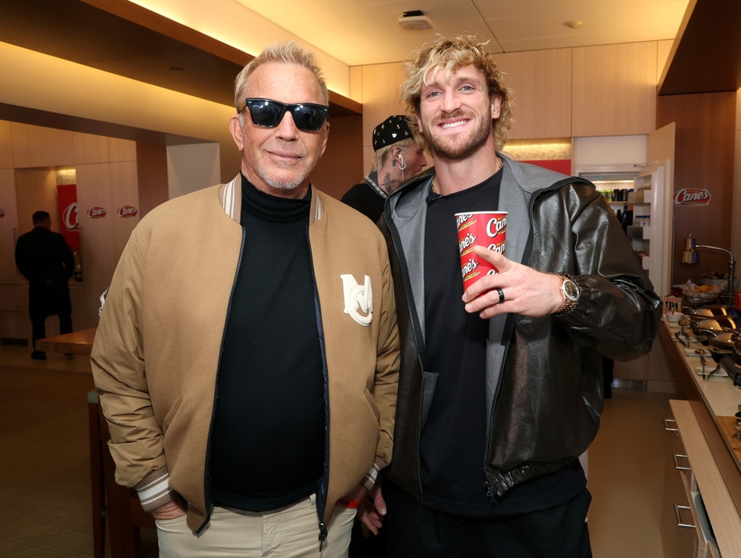 Kevin Costner and Logan