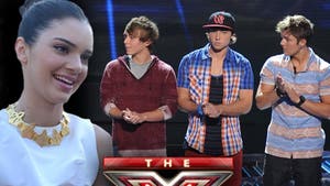 Kendall Jenner -- Shut Down By 'X Factor' Boy Band