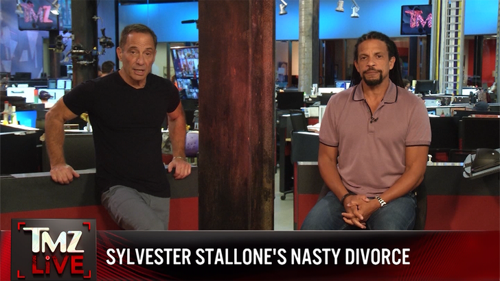 Sylvester Stallone ve Jennifer Flavin Boşanma Uzlaşması Üzerinde Çalışıyor, Prenup Yok