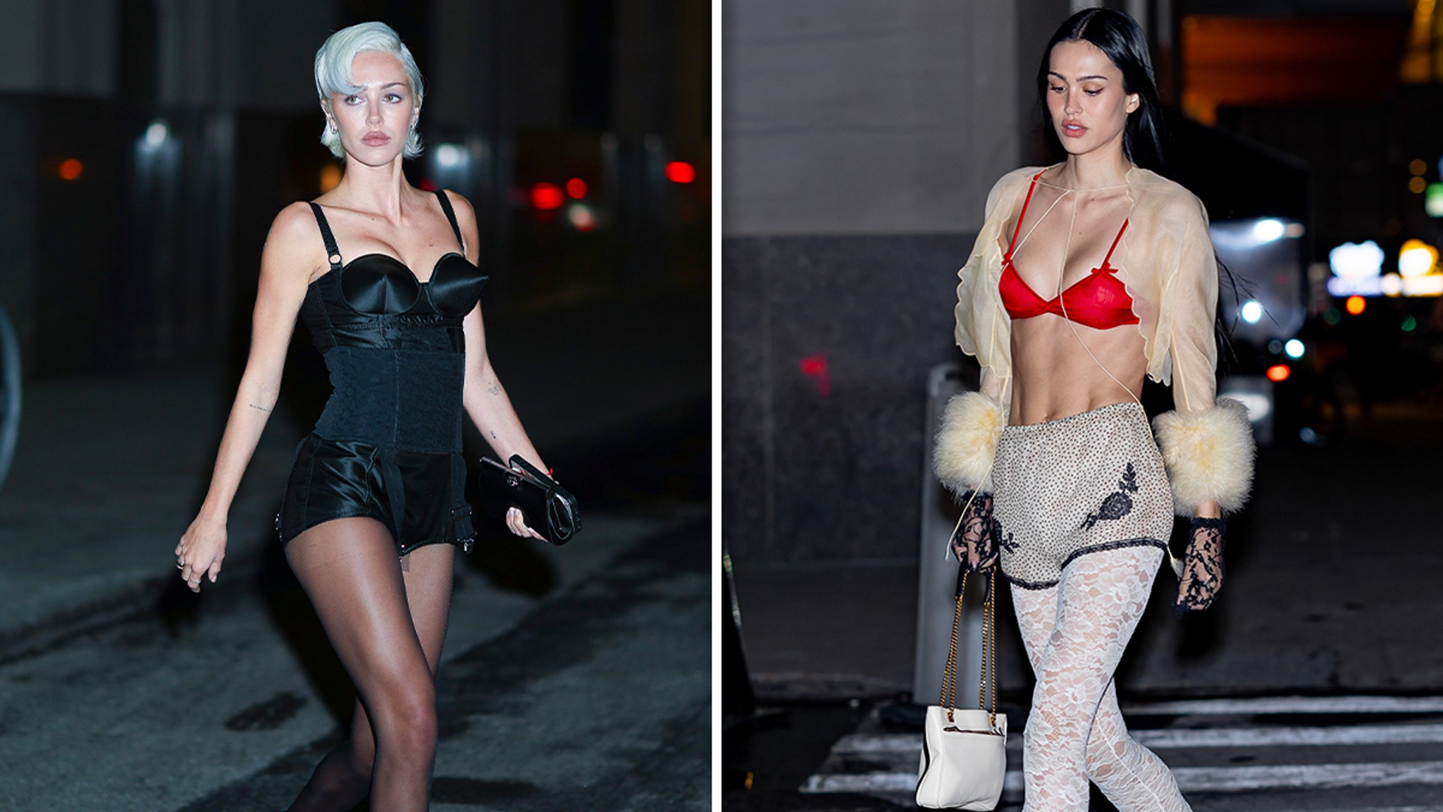 Delilah and Amelia Hamlin Set NYC Ablaze in Stunning Lingerie Outfits thumbnail