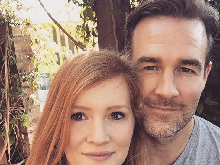 Kimberly and James Van Der Beek