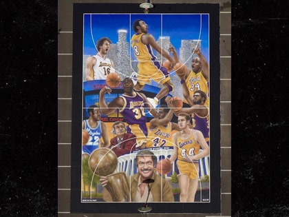 Pau Gasol Cries As Lakers Hang Jersey In Rafters Next To Kobe's, Vanessa  Emotional Too