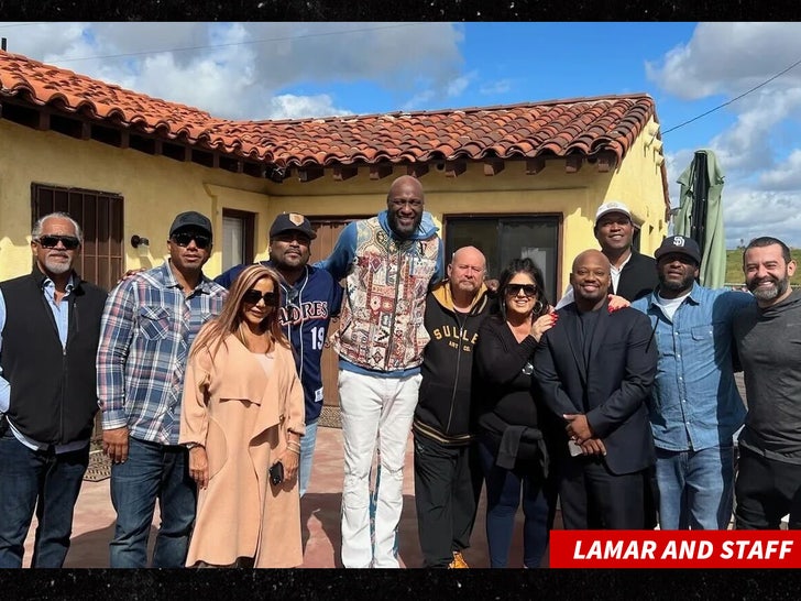Lamar and Staff