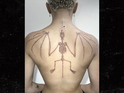 doja cat new bat tattoo insta 3