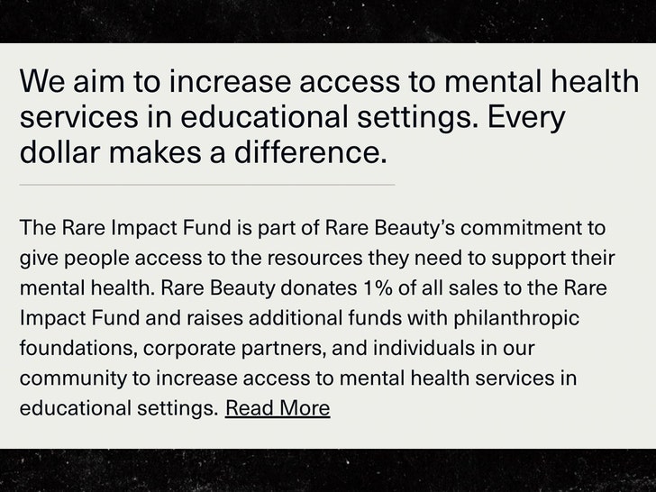 rare beauty impact fund