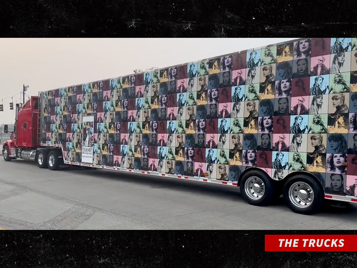 taylor swift trucks