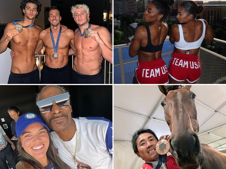 Olympians share behind-the-scenes photos from Paris 2024