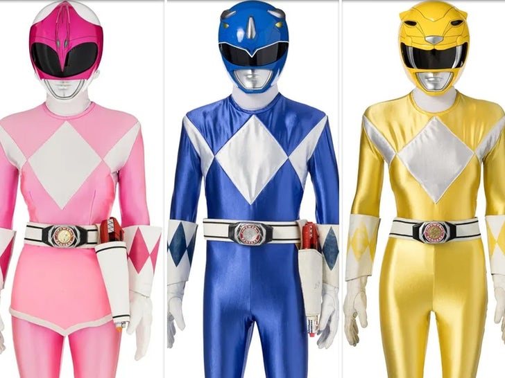 ‘Power Rangers’ Memorabilia, Including Costumes, for Sale