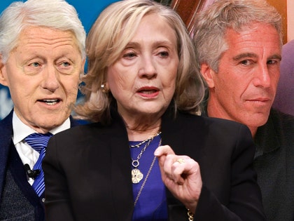 bill hilary clinton jeffrey epstein getty comp