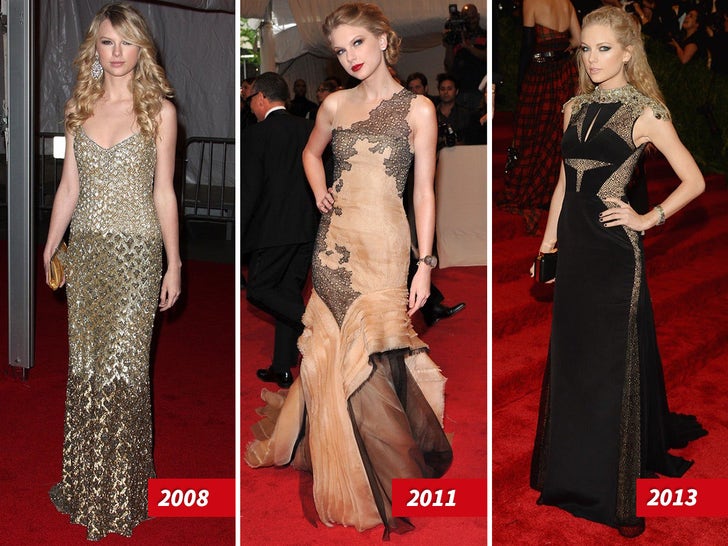 Taylor Swift's Met Gala Looks