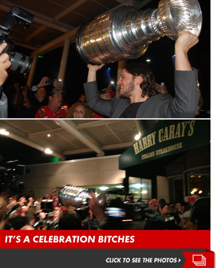 Chicago Blackhawks -- Holy Cow!! Stanley Cup Celebration Was Carnivore Heaven