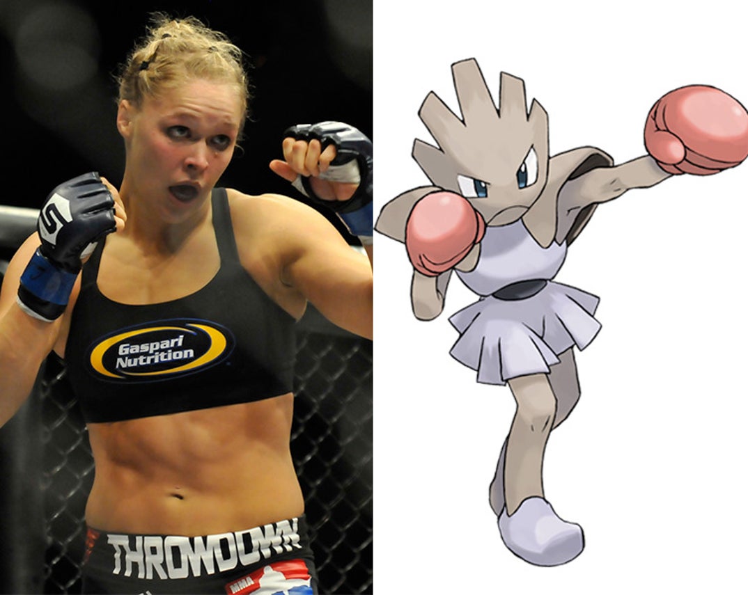 Ronda Rousey -- Hitmonchan