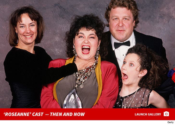 'Roseanne' Cast -- Then And Now