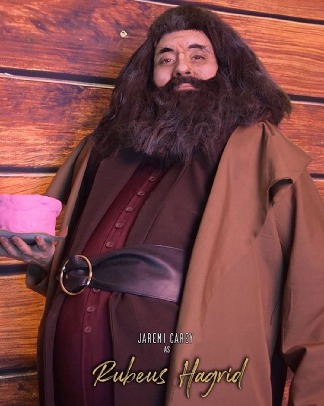 Hot！ Harry Potter Rubeus Hagrid Cosplay Costume - Helia Beer Co