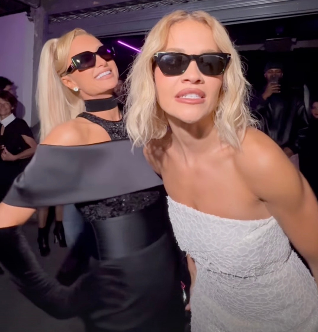 Paris Hilton and Rita Ora