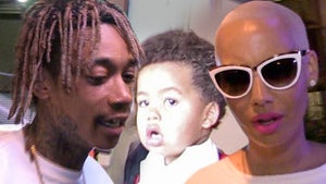Wiz Khalifa -- Amber Rose is a Slacker as a Mom ... Wants More Custody