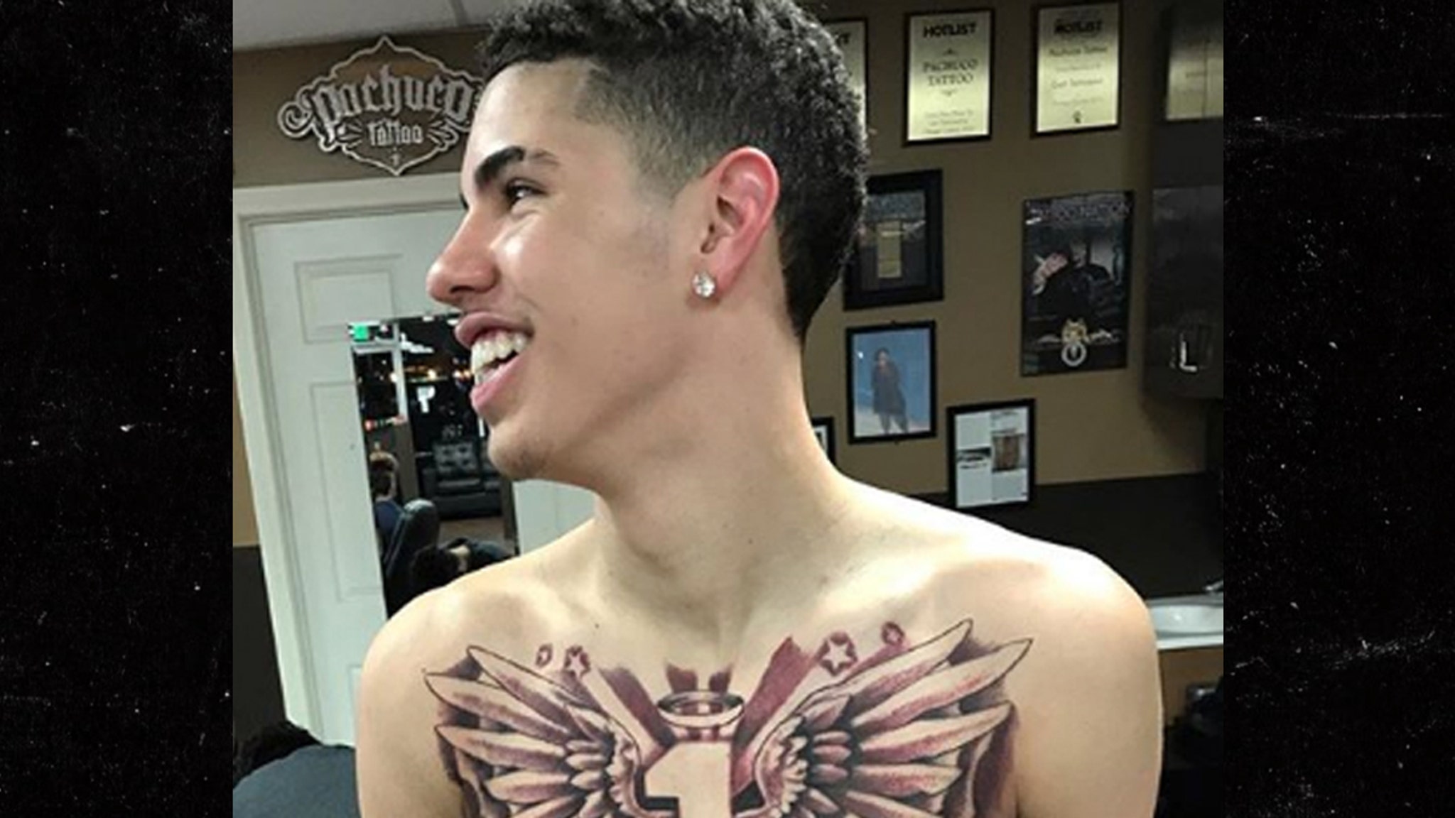 Report: Hornets' LaMelo Ball Won't Be Fined by NBA for LF Tattoo After  Cover Request | News, Scores, Highlights, Stats, and Rumors | Bleacher  Report