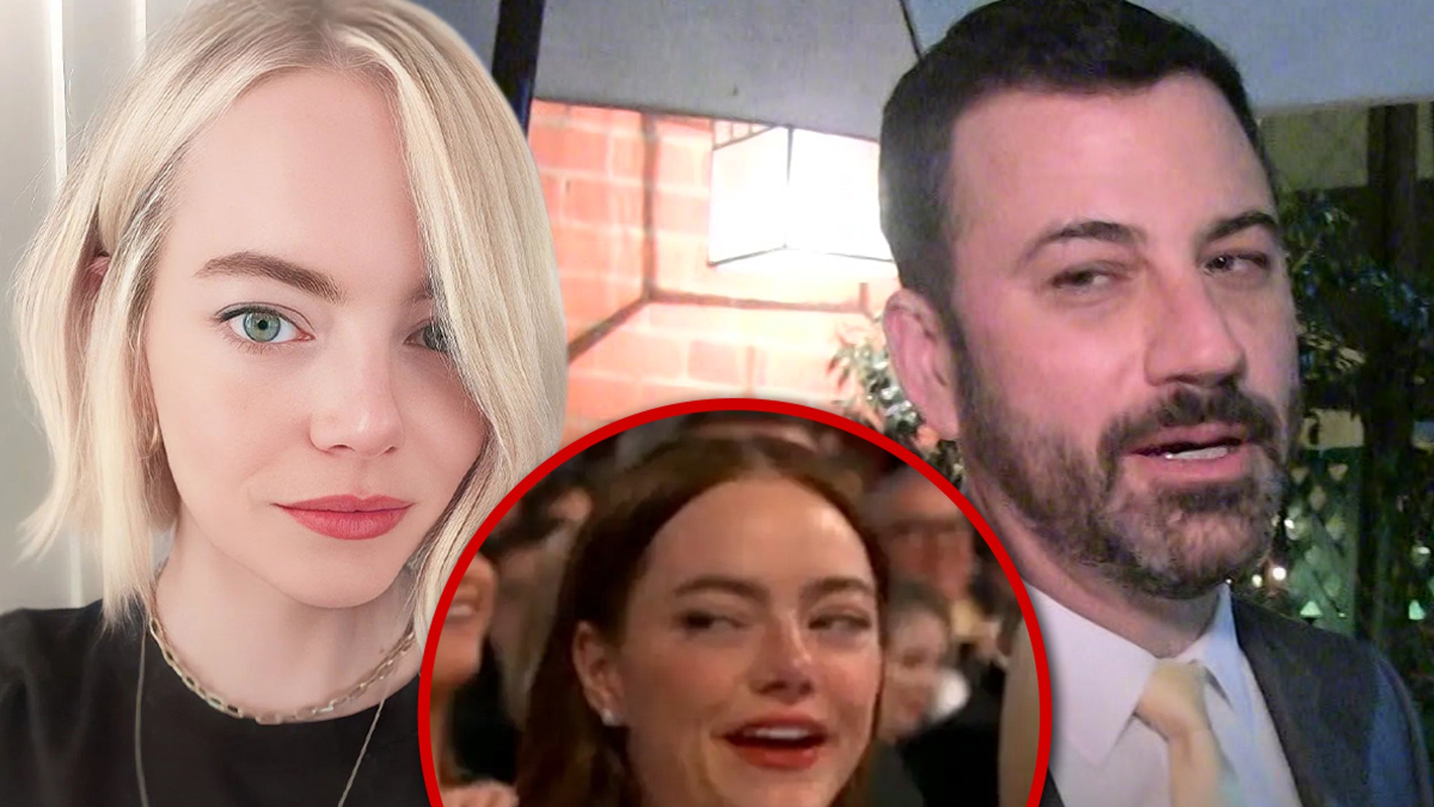 Emma Stone Denies Calling Jimmy Kimmel a 'Prick' at the Oscars
