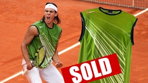 Rafael Nadal 2005 French Open jersey
