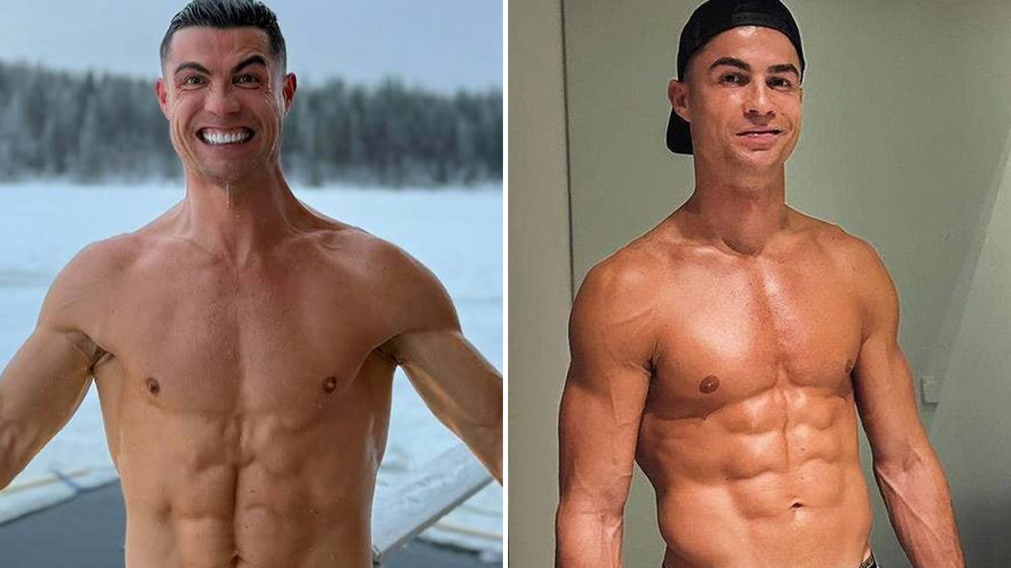 40 Cristiano Ronaldo Shredded Shots to Kick Off His Big 4-0!