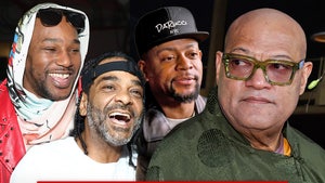 Cam’ron, Jim Jones and Mr. Commodore Laurence Fishburne main getty composite