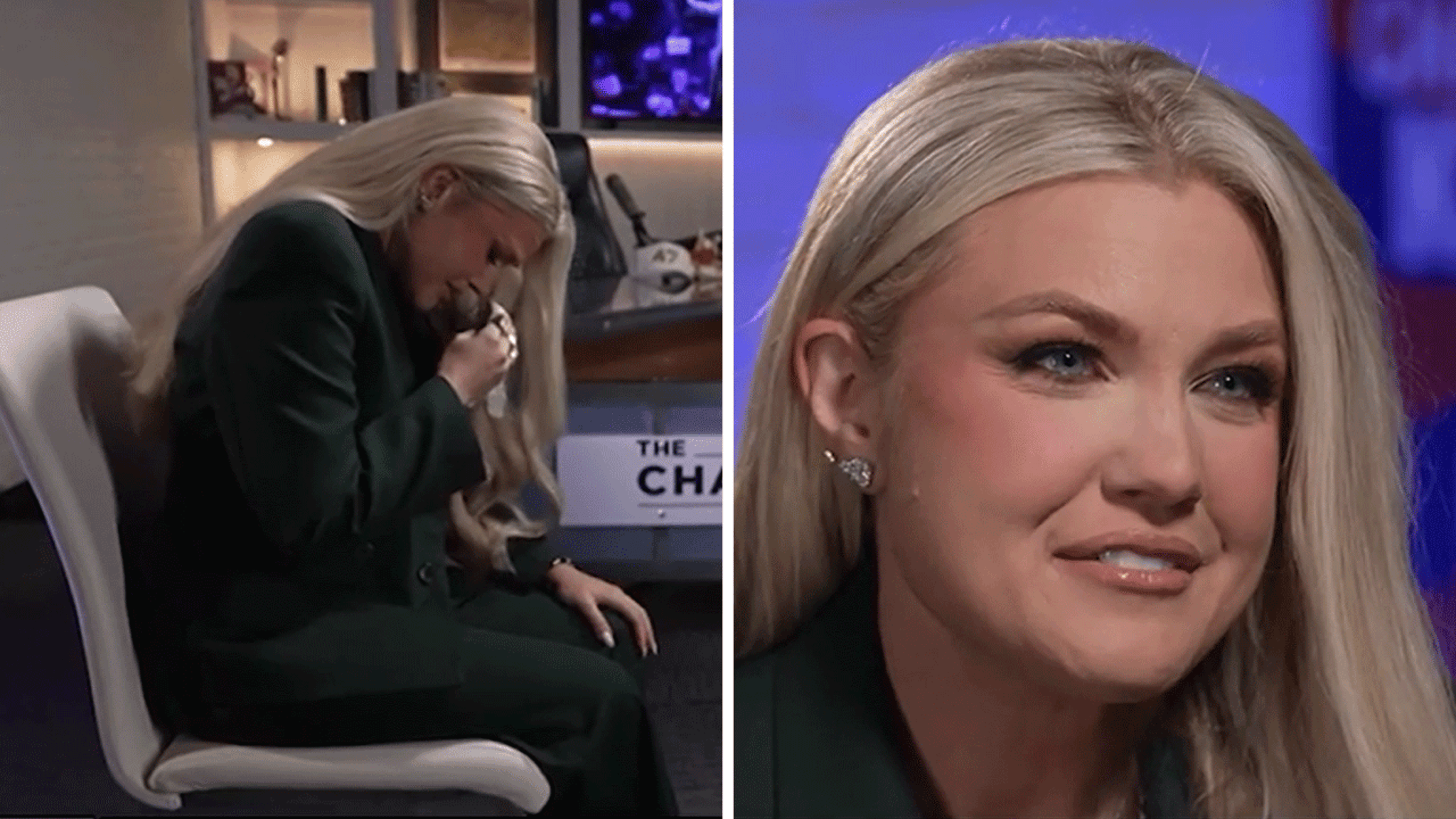 Erika Kirk Seen in Tears While Watching Video of Charlie