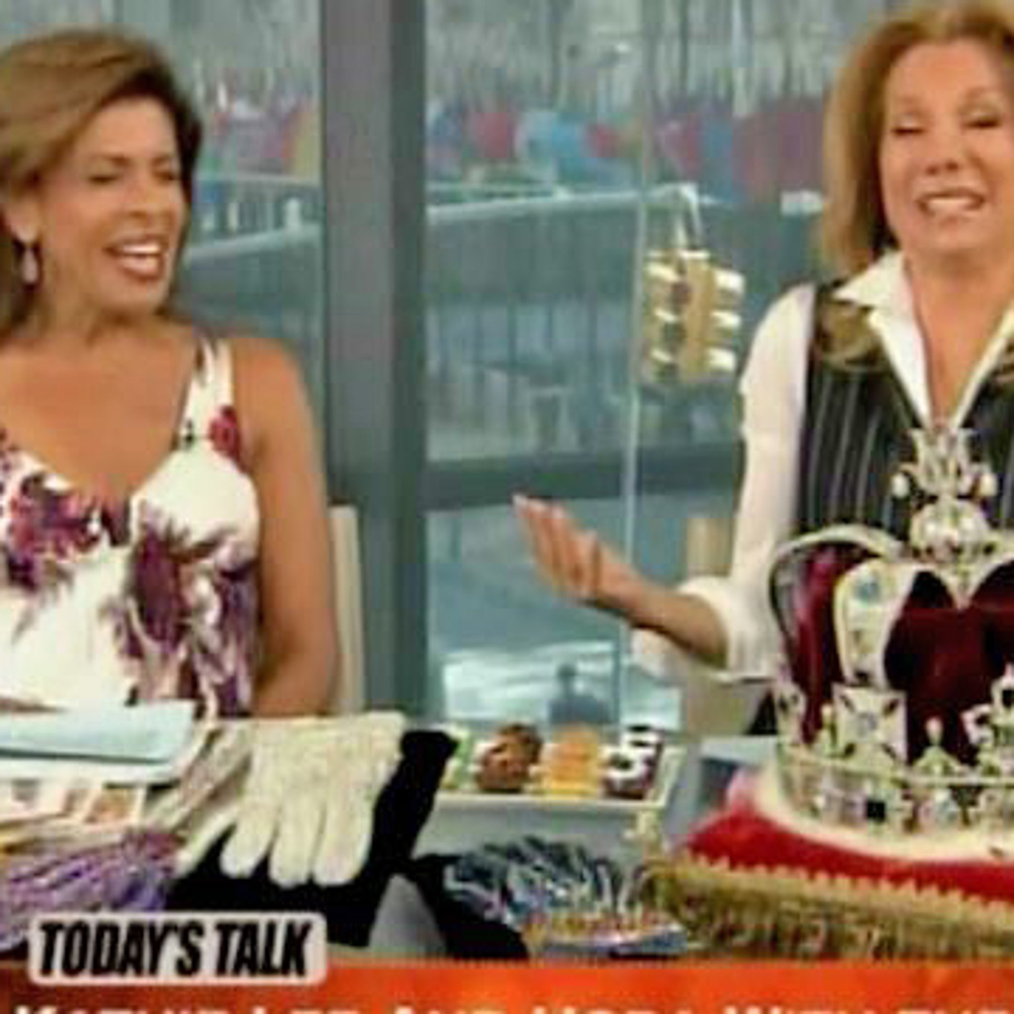 Kathie Lee -- If the Studded Glove Fits ...