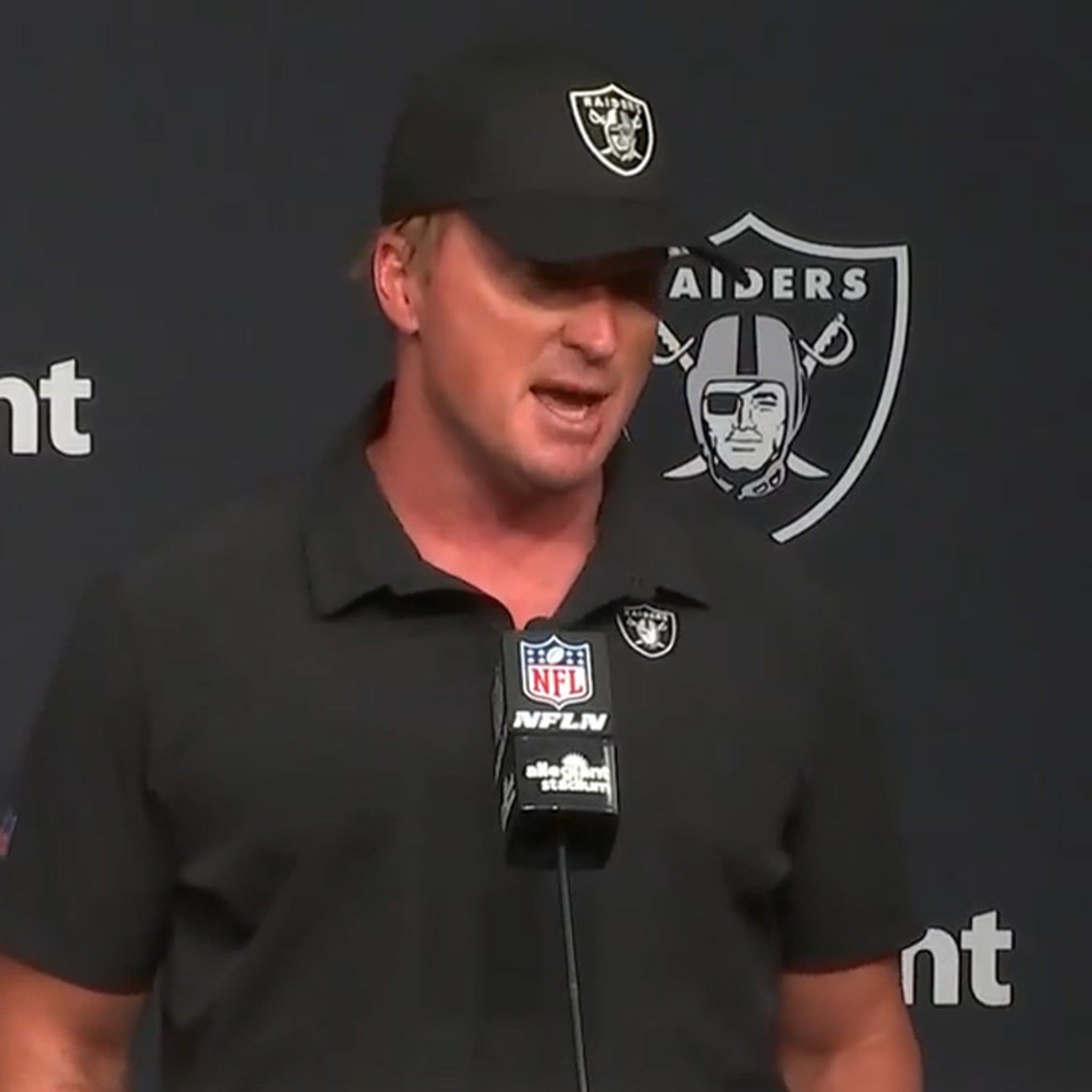 Las Vegas Raiders head coach Jon Gruden apologizes for 2011 emails