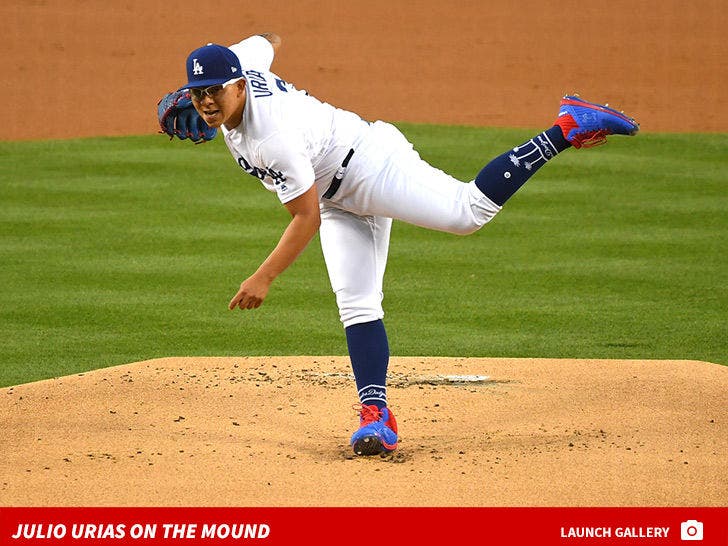 TMZ on X: Dodgers Pitcher Julio Urias Arrested for Domestic