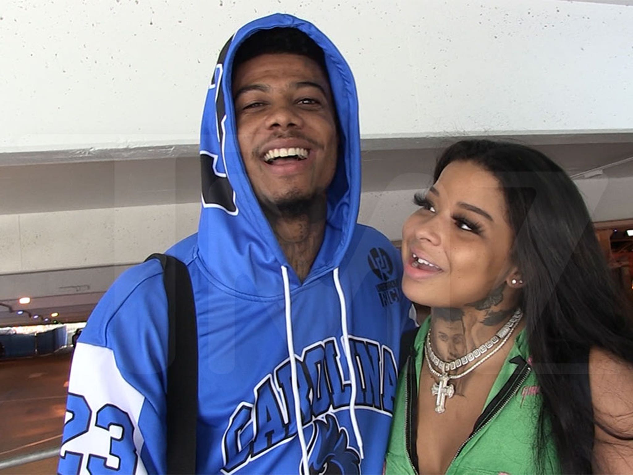 Blueface and GF Chrisean Rock Promise No More Physical Fights
