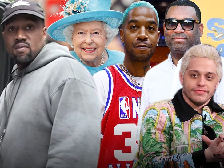Kanye West, Kraliçe Elizabeth'in Ölümünden Sonra Pete, Cudi ve Adidas ile Sığırları Yerleştirdi