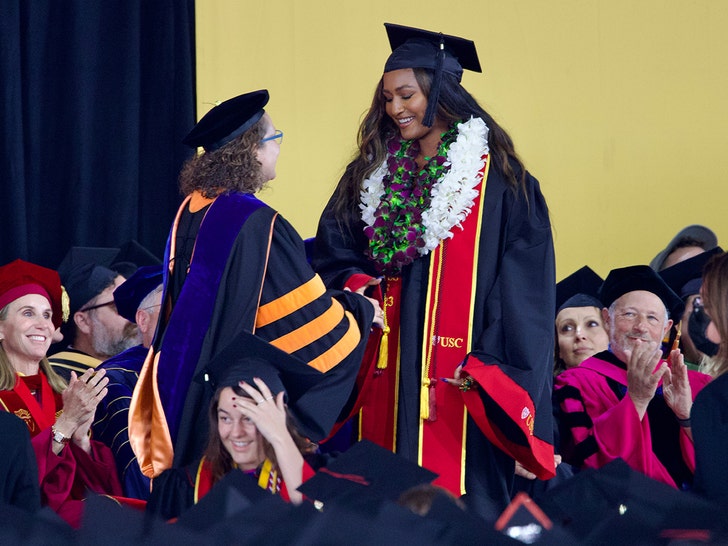 Sasha Obama's USC Graduation