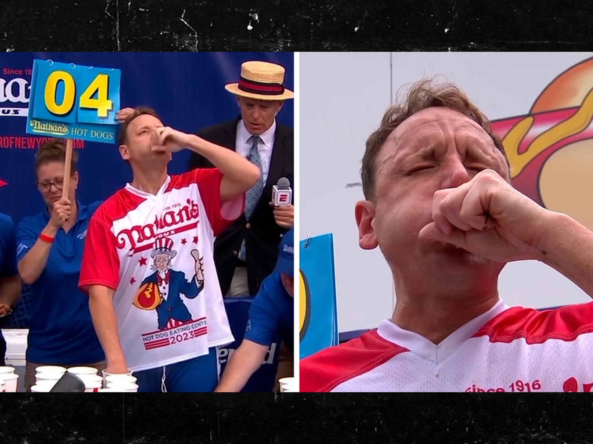 Joey Chestnut Eats 62 Hot Dogs to Claim 16th Title in Nathan's