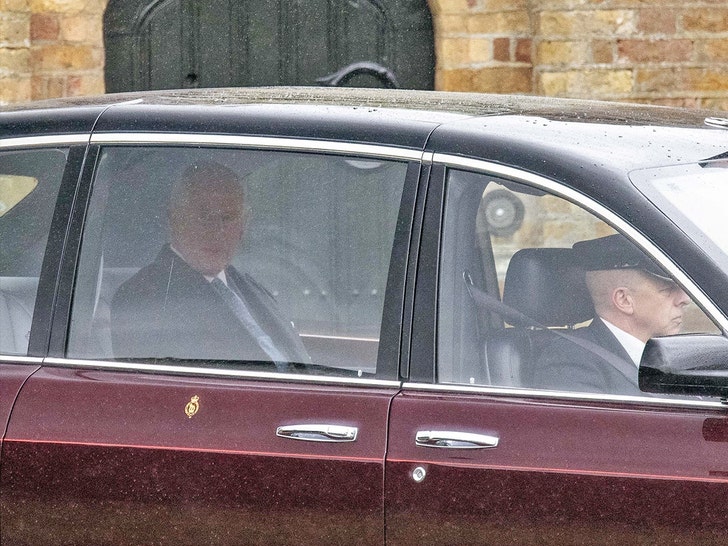 King Charles leaving Windsor Castle