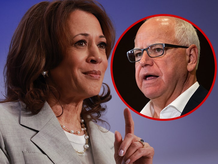 Kamala Harris Holds First Rally With Tim Walz As Her New Running Mate