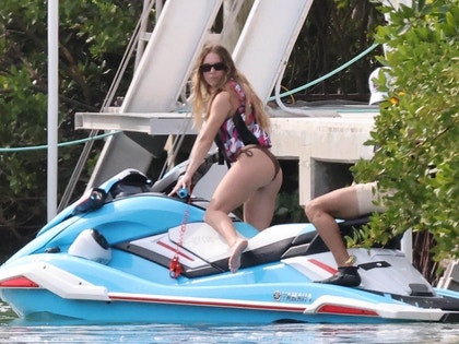 Sydney Sweeney Florida Bikini Jet Ski Boat photos 3