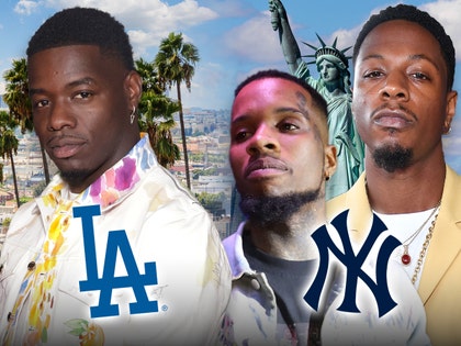 Ray Vaughn Joey Badass Tory Lanez dodgers los angeles new york yankees