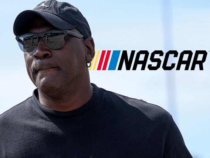 michael jordan nascar getty
