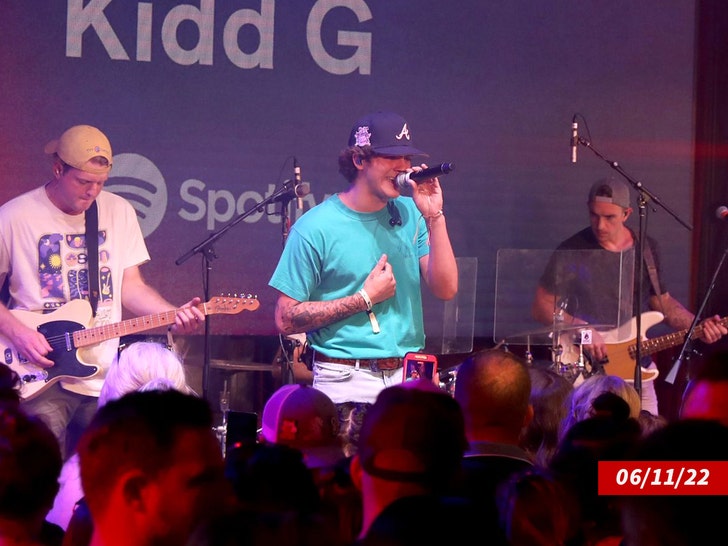 Kidd G perfomring