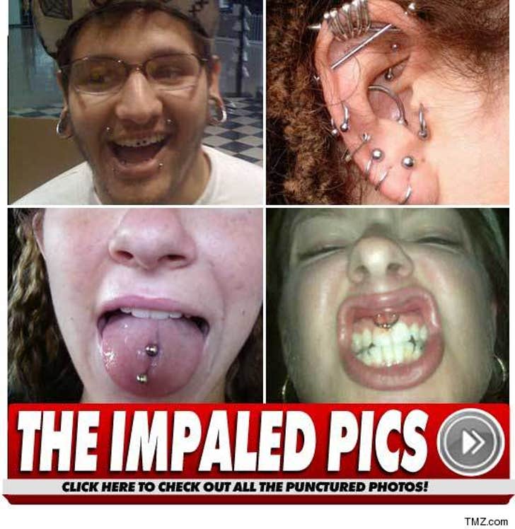 TMZ's 'Pierced People' Contest -- Holey Grail!