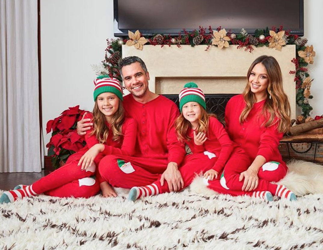 Cash Warren and Jessica Alba