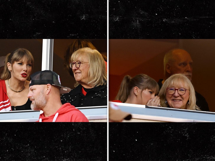 Taylor Swift at Chiefs Game Sitting With Travis Kelce's Mom Sent