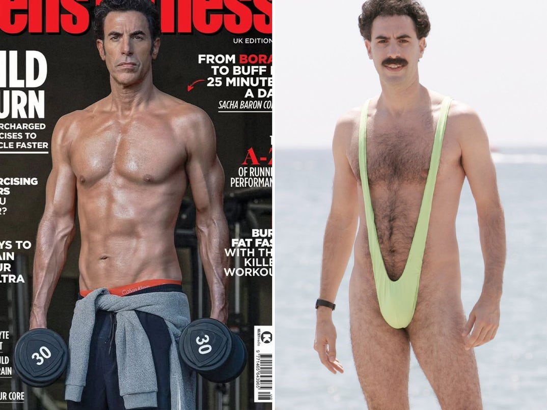 Sacha Baron Cohen vs. Borat Sagdiyev -- Smooth or Grizzly Edition