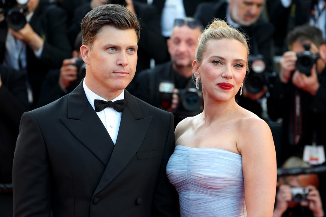 Scarlett Johansson and Colin Jost 1