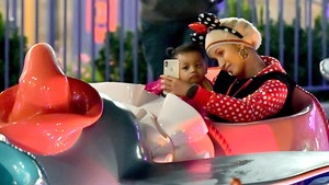 Cardi B Spends Evening with Daughter Kulture at Disneyland