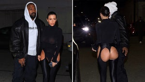 Kanye West's Wife Bianca Censori Goes Butt Cheeks Out for 'Vultures 2' Party