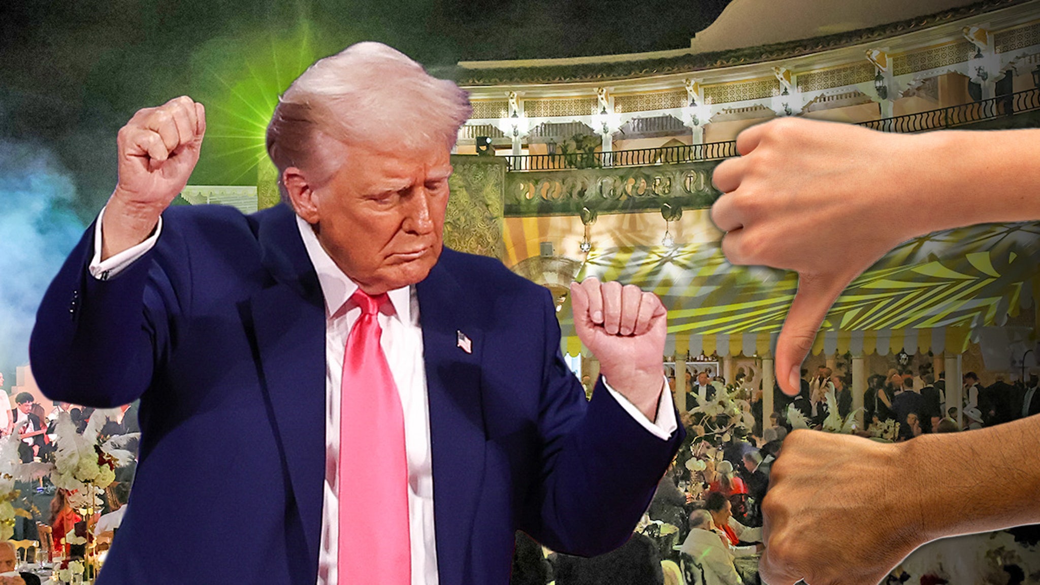 Donald Trump Blasted For Throwing 'Great Gatsby' Party As SNAP Benefits Run Out