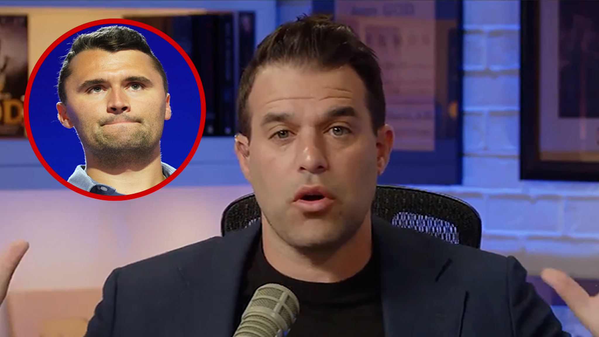 Charlie Kirk’s vriend Andrew Kolvet scheurt Pete Davidson voor Kevin Hart ‘Roast’ Joke